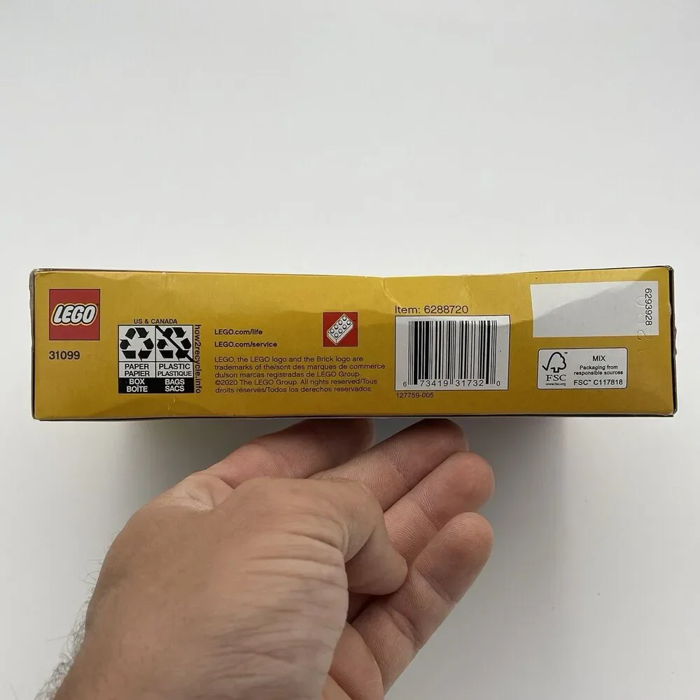 LEGO Creator 3 in 1 Propeller Plane Building Set 31099 RETIRED - New Sealed Box
